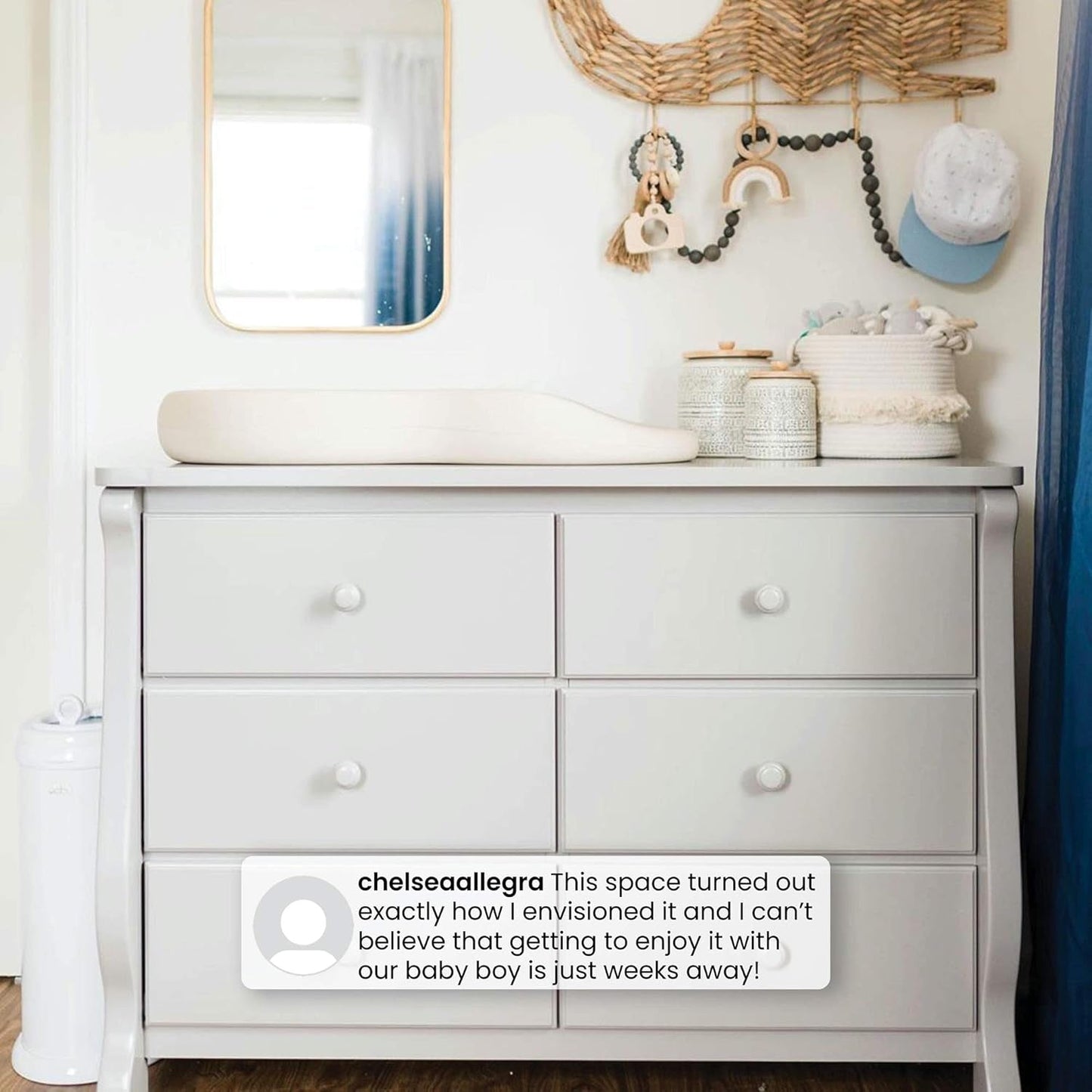 Universal 6 Drawer Dresser, Espresso-4