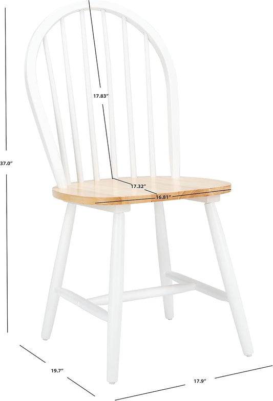 Home Camden 18-Inch Farmhouse Black Spindle Back-1