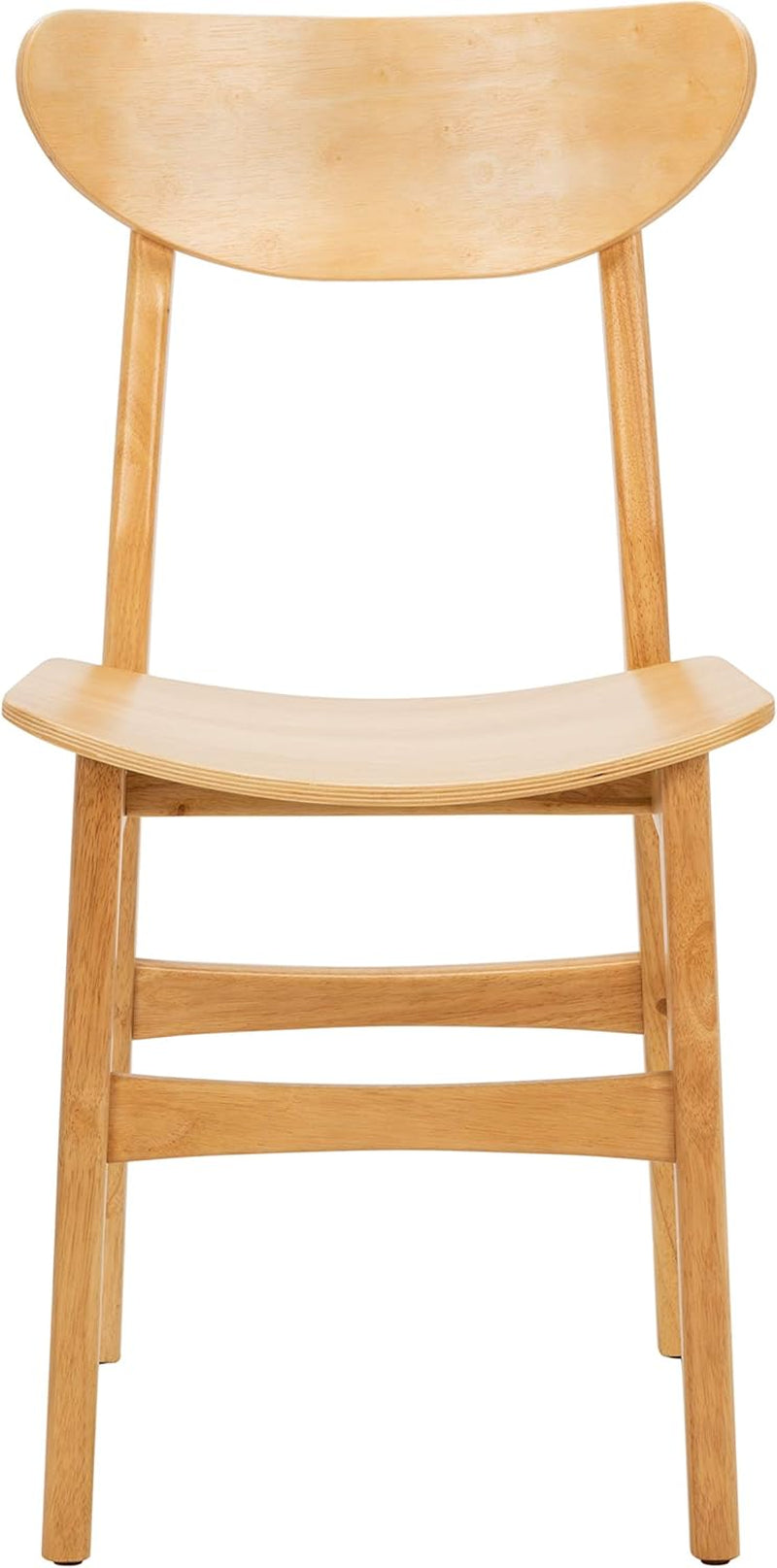 Home Lucca Retro Natural Dining Chair, Set of 2, Wood-4