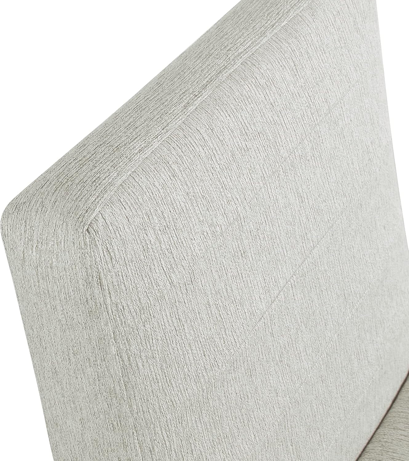 Channeled Metal Dining Chair - Sustainable Gray Woven (Single Pack)-3