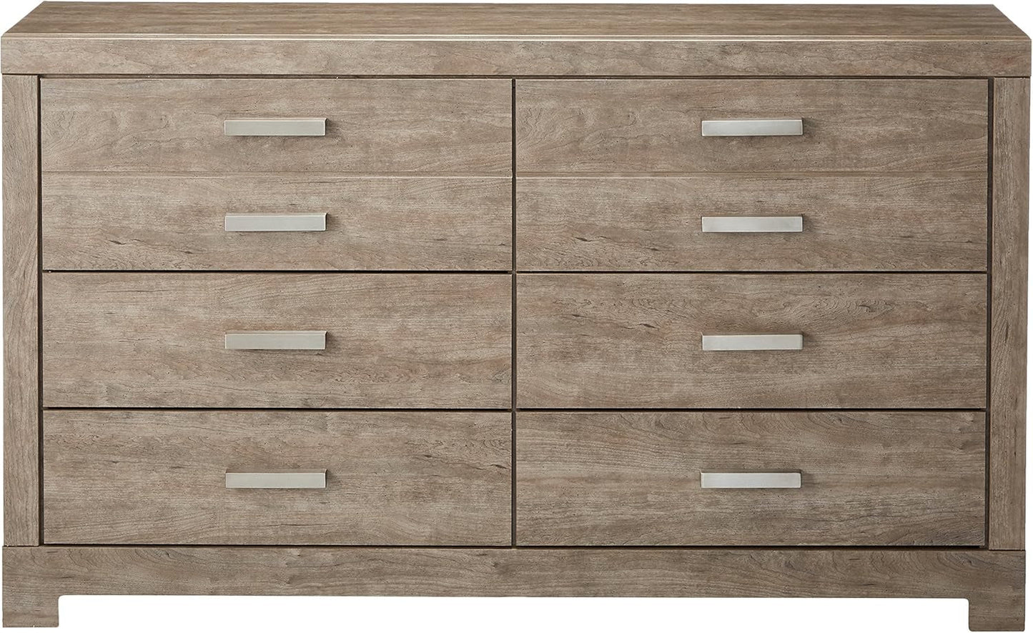 Culverbach Scandinavian 6 Drawer Dresser, Weathered Gray-3