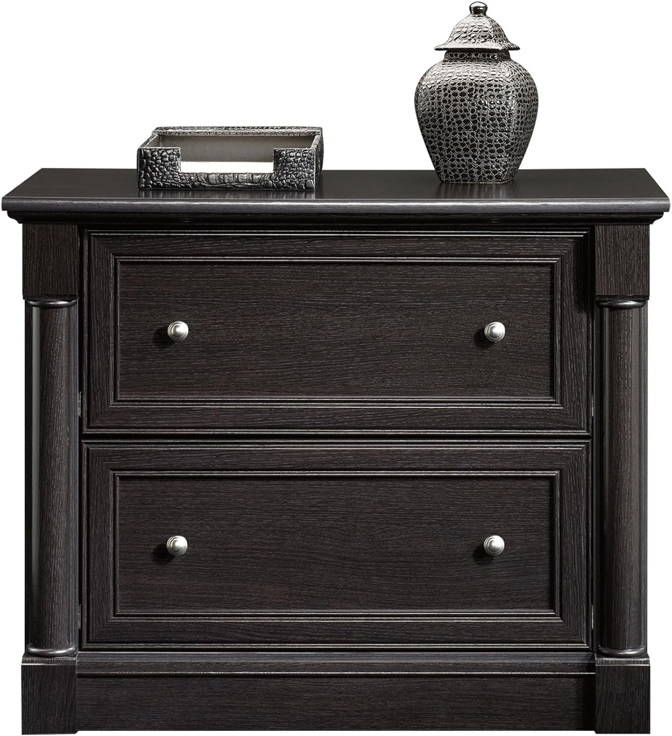 Palladia 2 Drawer File Cabinet, Lateral Filing Cabinets for Home Office, Hanging File Folders Organizer, Interlocking Drawers, in Wind Oak Finish-3