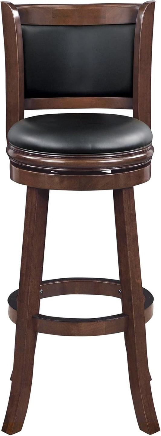 Augusta Swivel Extra Tall Bar Stool - Cappuccino-1