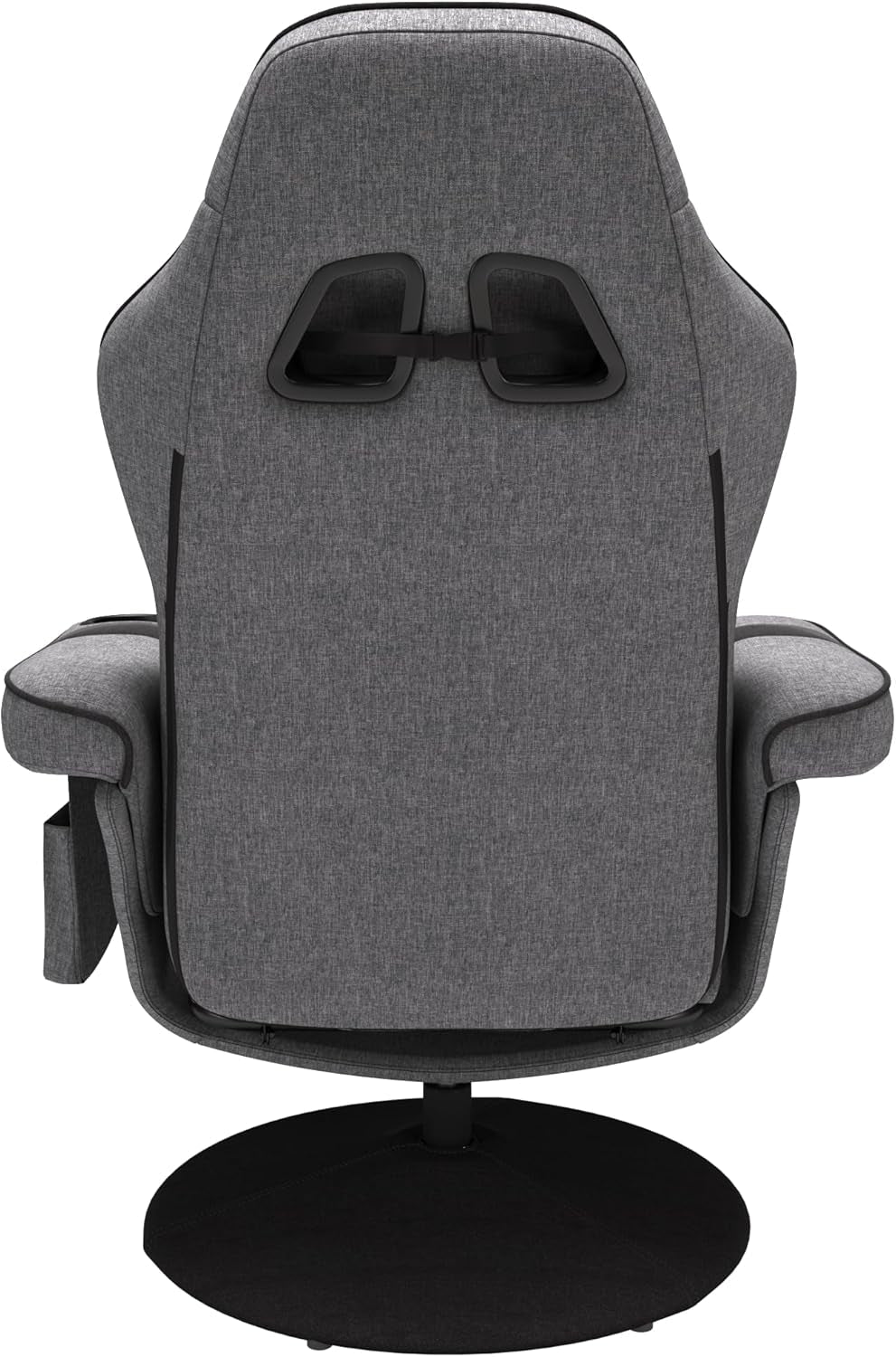 900 Gaming Recliner - Video Games Console Recliner Chair, Computer Recliner, Adjustable Leg Rest and Recline, Recliner with Cupholder, Reclining Gaming Chair with Footrest - Gray Fabric-1