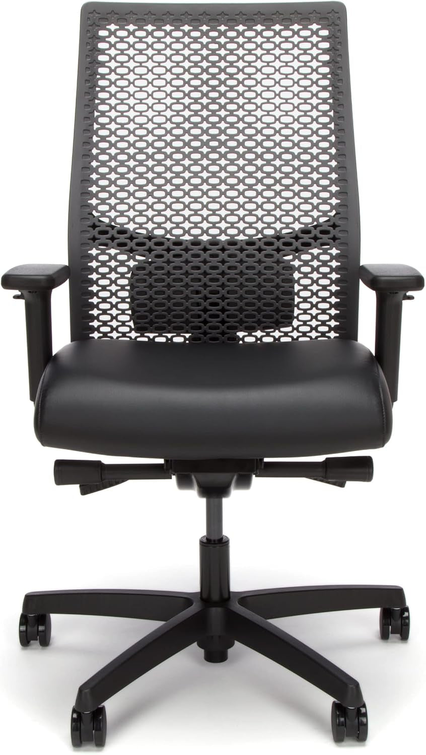 Ignition 2.0 Reactiv Ergonomic Office Chair with Lumbar Support, Breathable Flex-Back Adjustable Office Chair, Synchro-Tilt Recline, Swivel Wheels - Home Office Desk Chair for Back Pain - Black-4
