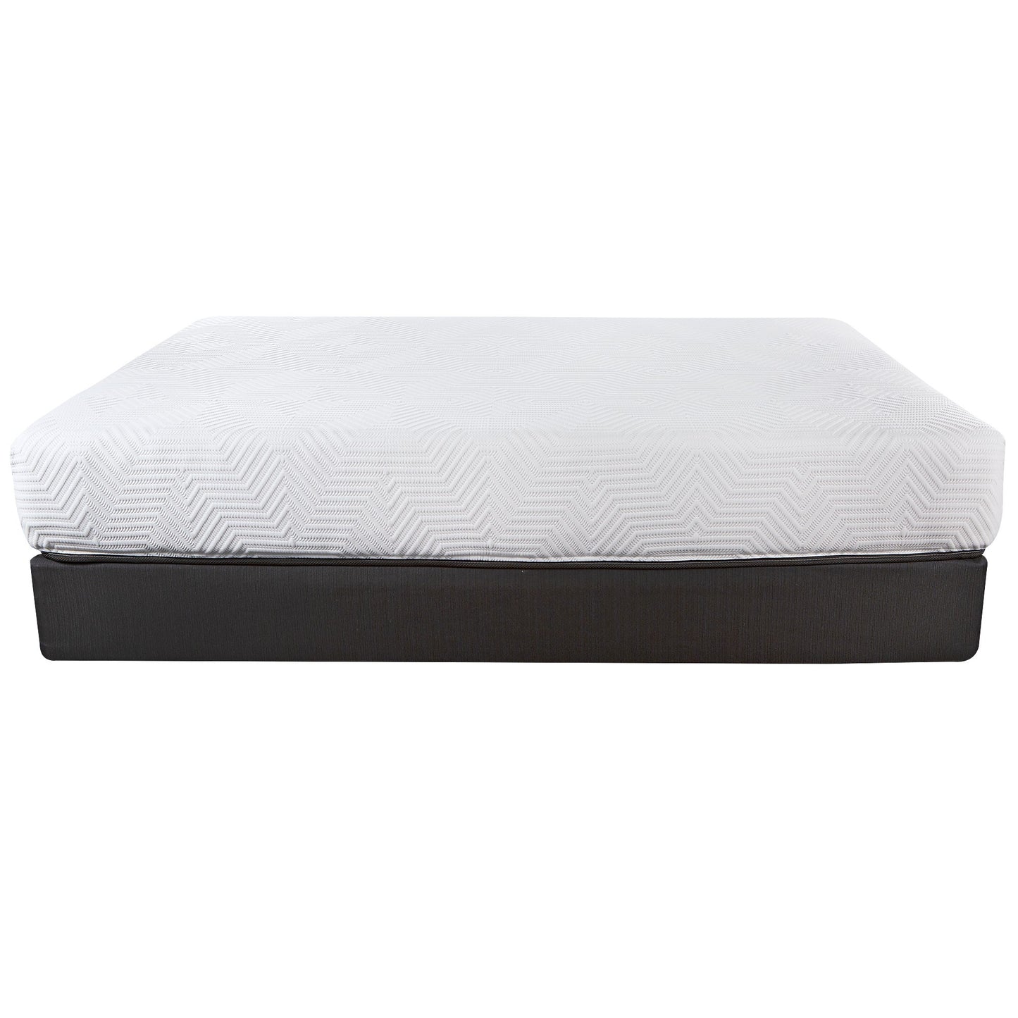 10.5" Hybrid Lux Memory Foam And Wrapped Coil Mattress Twin-4