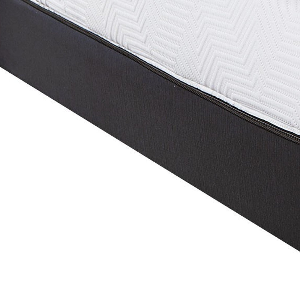 10.5" Hybrid Lux Memory Foam And Wrapped Coil Mattress Twin-6