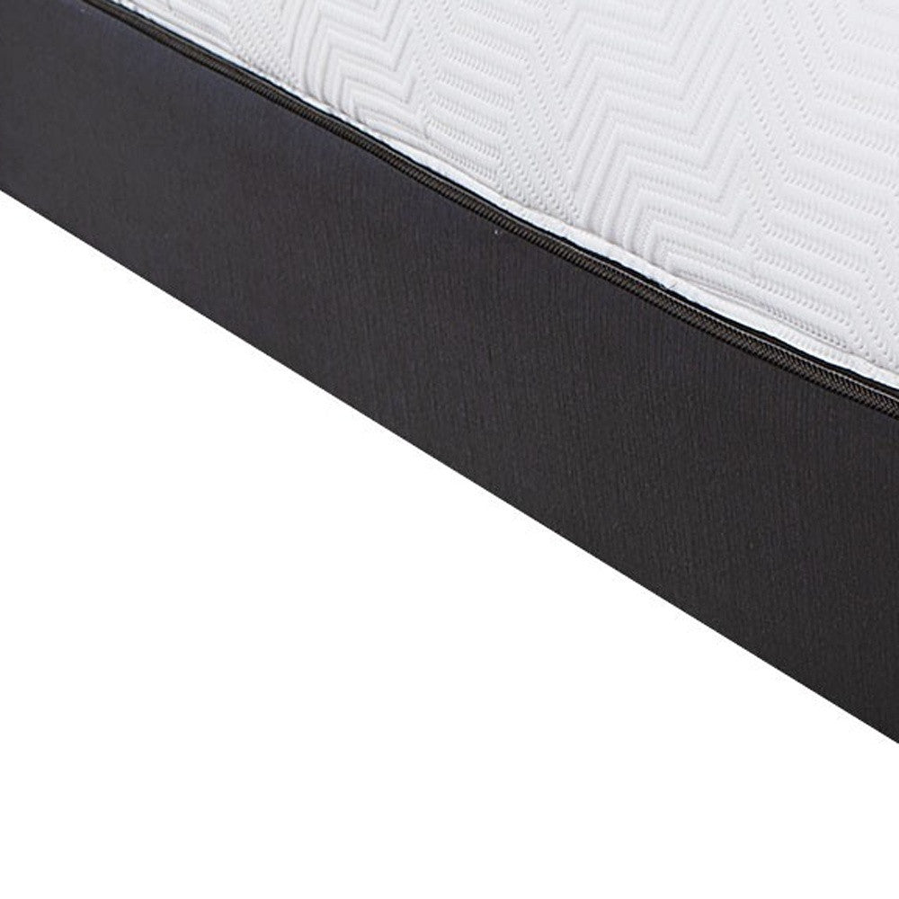 10.5" Hybrid Lux Memory Foam And Wrapped Coil Mattress Twin-7
