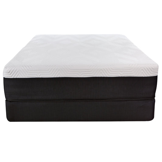14" Hybrid Lux Memory Foam And Wrapped Coil Mattress Twin-1
