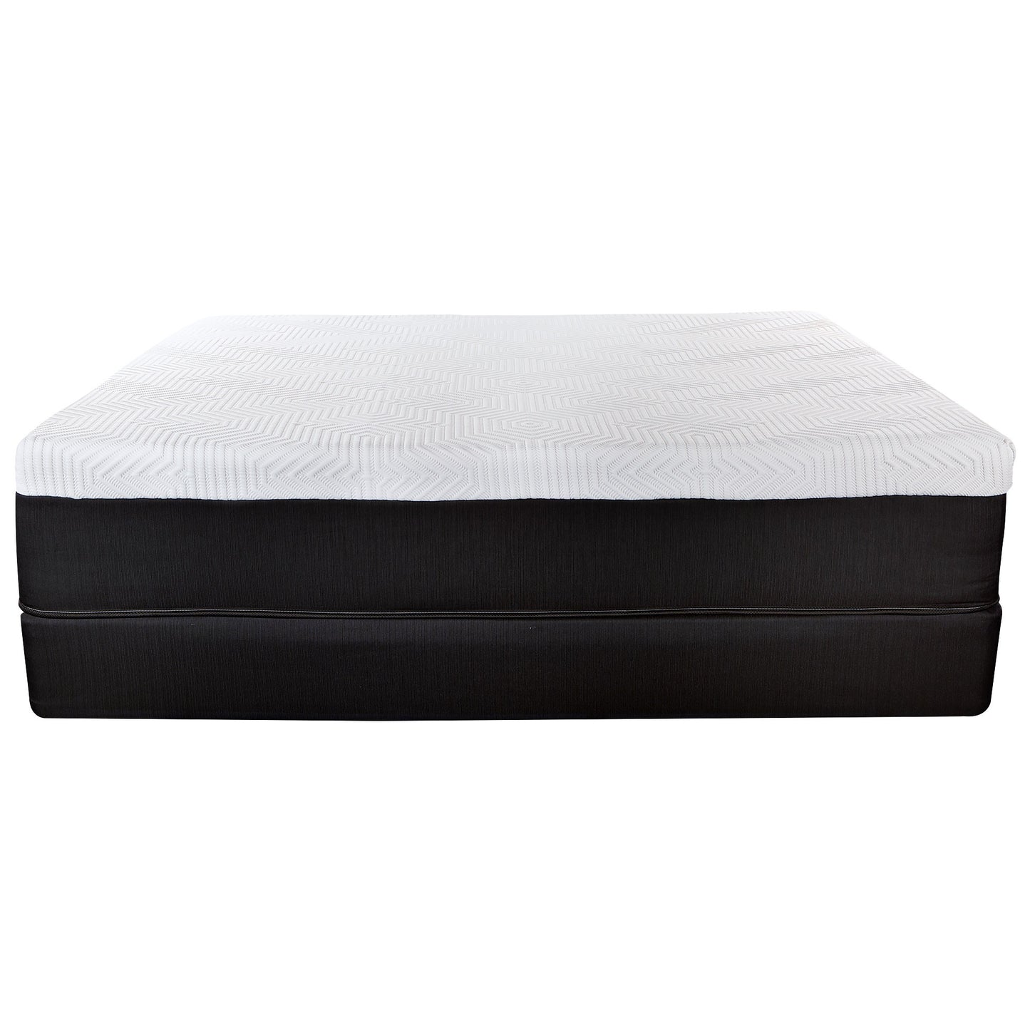 14" Hybrid Lux Memory Foam And Wrapped Coil Mattress Twin-2
