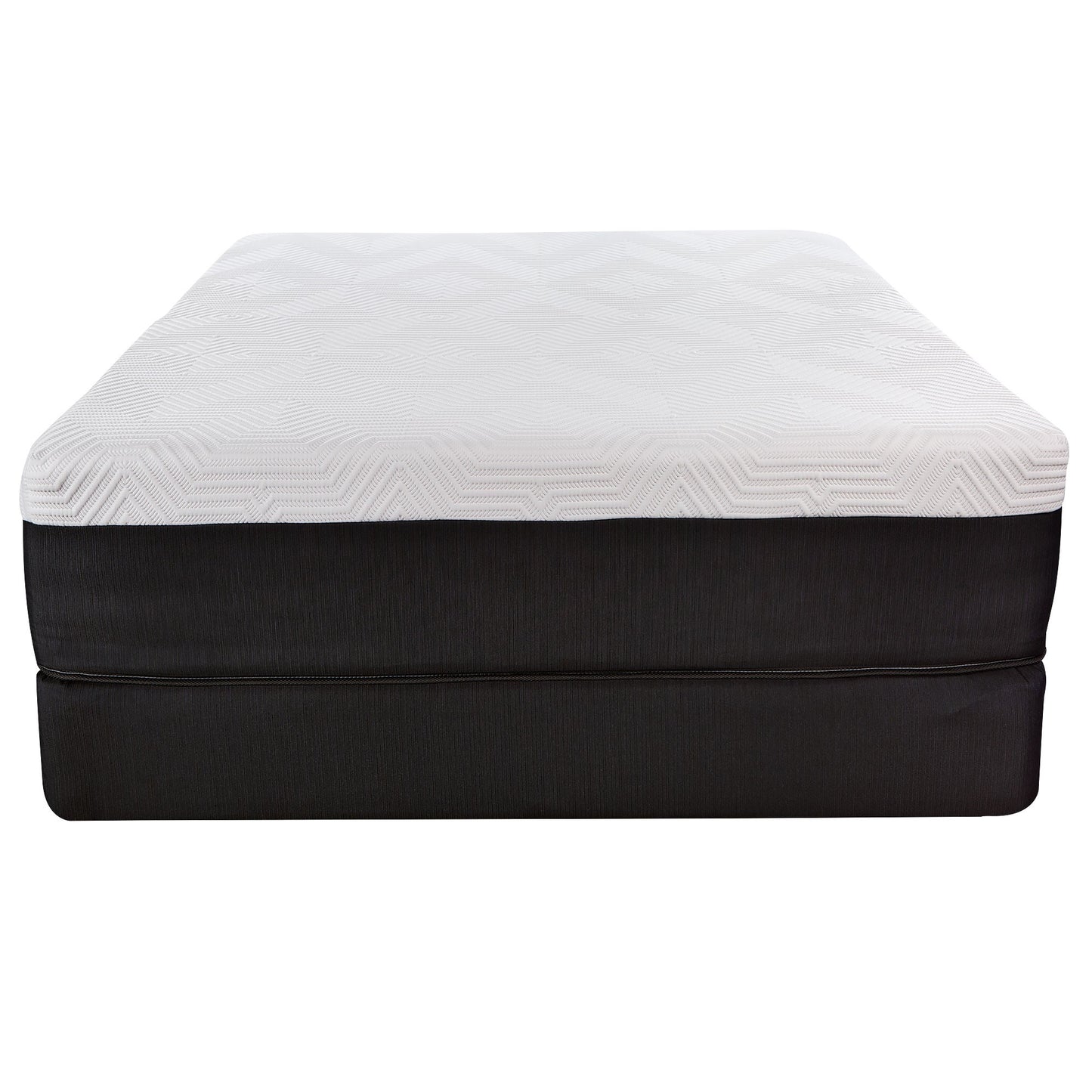 14" Hybrid Lux Memory Foam And Wrapped Coil Mattress Queen-1