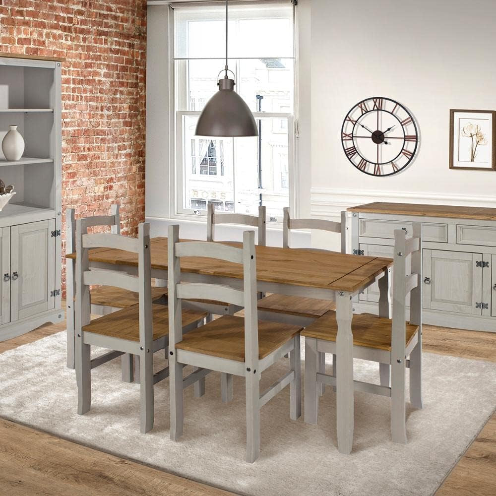 Gray Wood Dining Table Corona-4