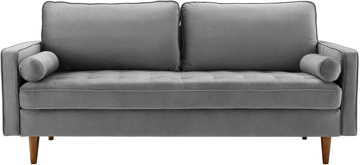 EEI-3764-GRY Valour Performance Velvet Sofa, Gray-4