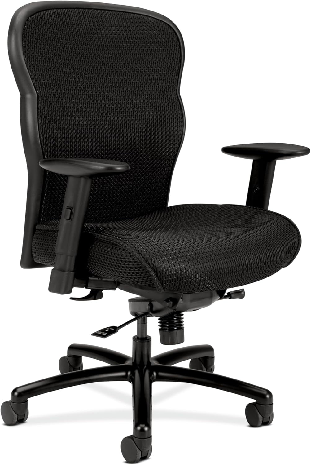 Wave Big and Tall Office Chair 450Lbs - Breathable Stretch Mesh Back & Seat Extra Wide Desk Chair - plus Size Executive Office Chair Ergonomic Heavy Duty Tilt Recline, Oversized Wide Office Chair-0
