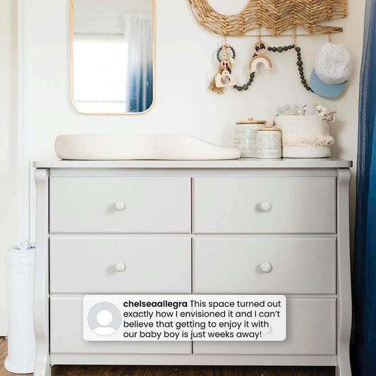 Universal 6-Drawer Dresser in Dark Choc.-1