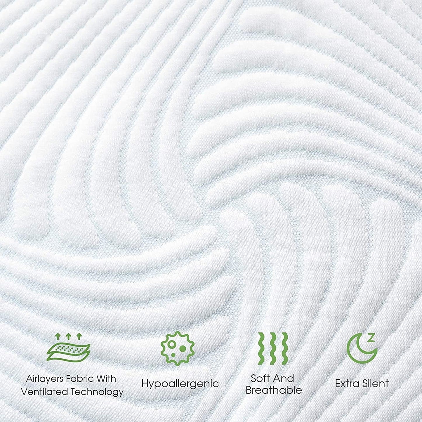 Heated Mattress Pad, Queen Size, 10 Heat Settings-4