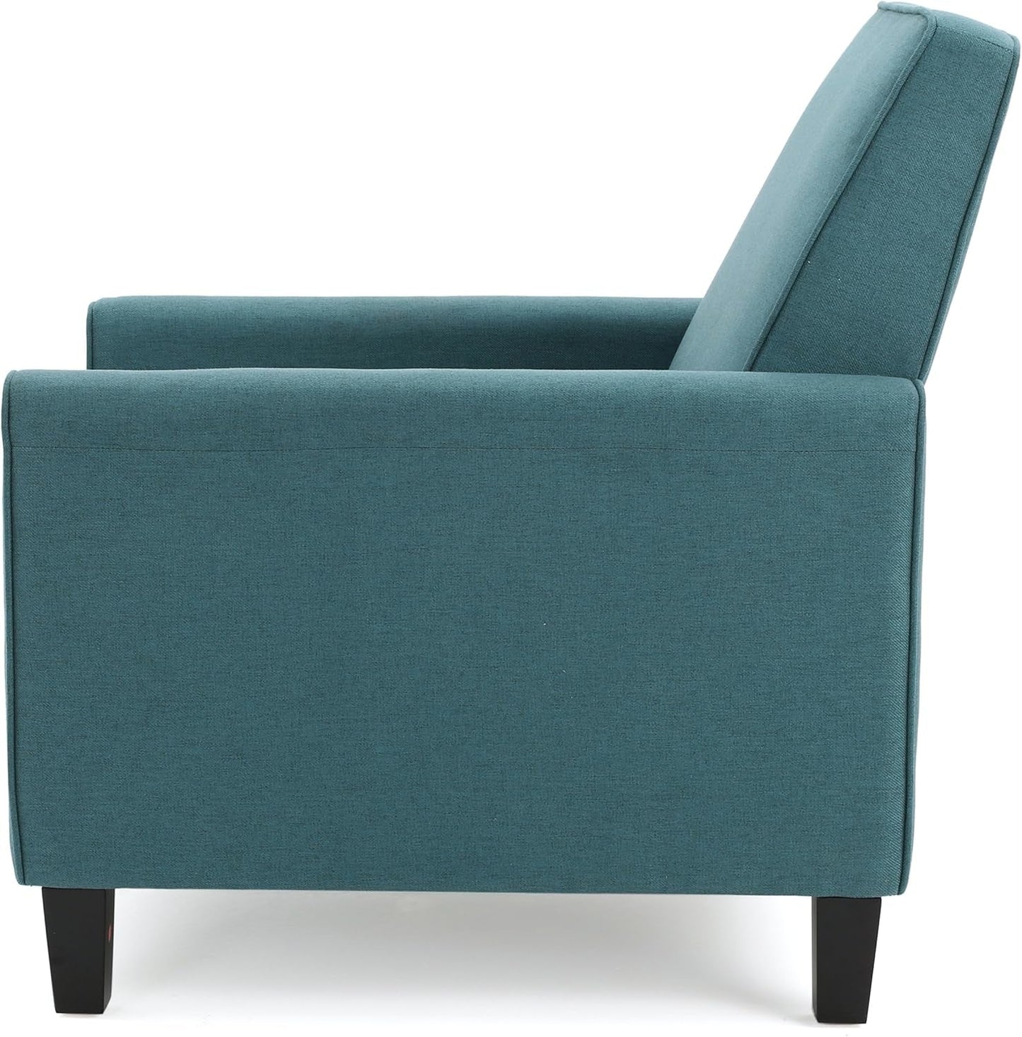 Christopher Knight Home Darvis Fabric Recliner Club Chair, Dark Teal 26.75D X 34W X 36.25H In-4