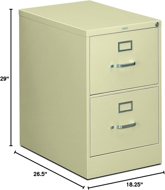 312CPL 312CPL 310 Series 26-1/2-Inch 2-Drawer Full-Suspension Legal File, Putty-1
