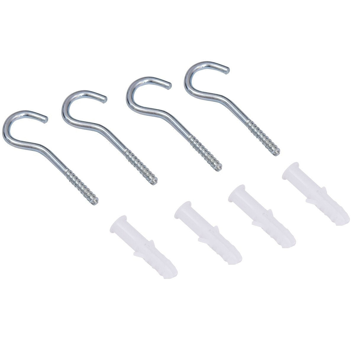 White 4-Post Bed Princess Canopy Net Mosquito Netting for Full or Queen size Beds-3