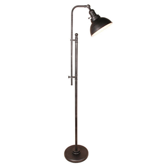 65-inch Tall Floor Lamp Task Light in Distressed Metal Finish-1