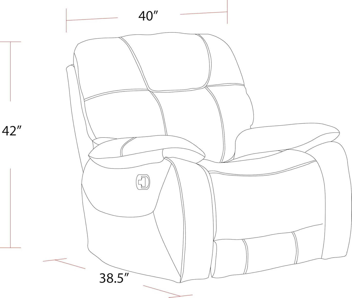 Cooper - Shadow Grey Manual Reclining Sofa and Recliner-3