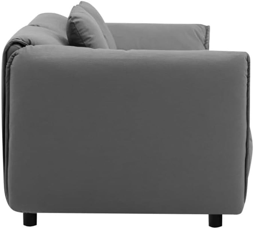 2 - Piece Living Room Set with 4 Tosiing Pillows,Upholstery and Sturdy Construction (D as Shown)-4