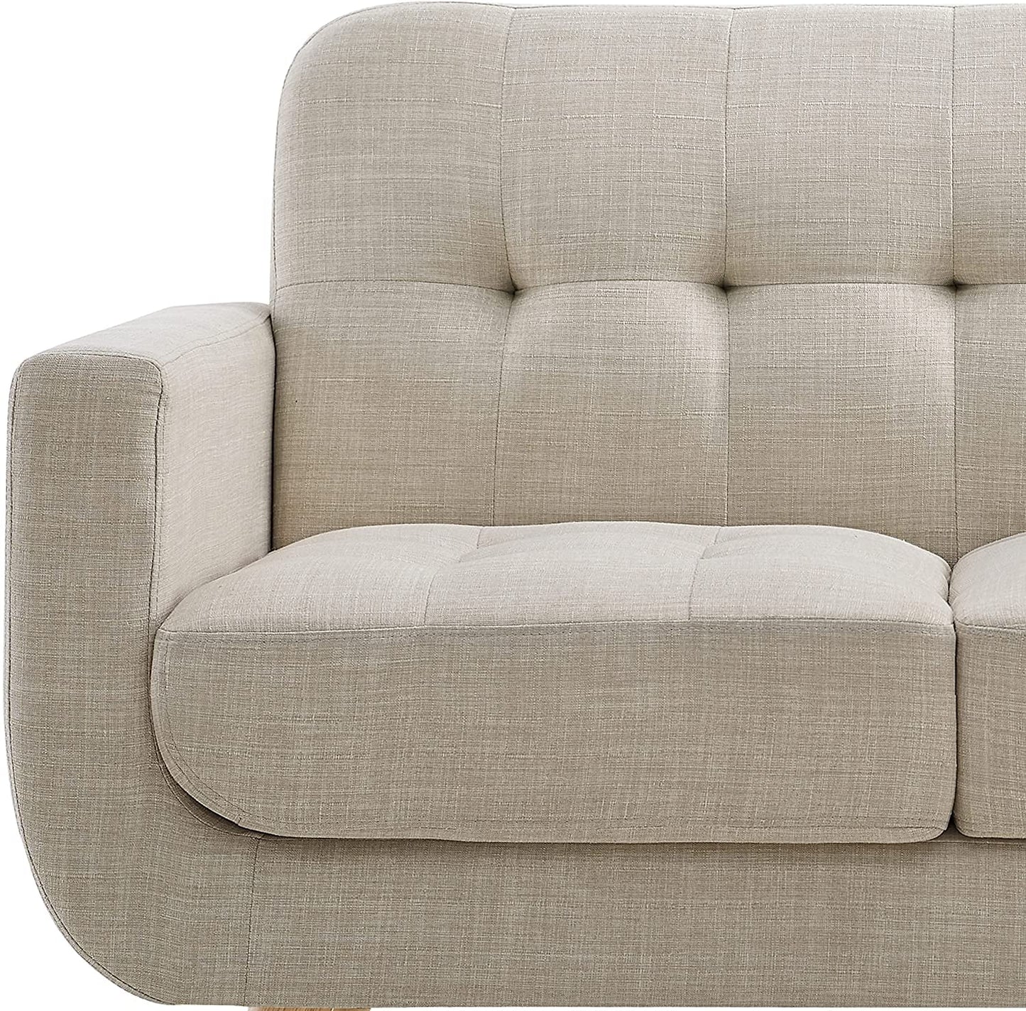 Elena Beige Accent Armchair for Living Room-4