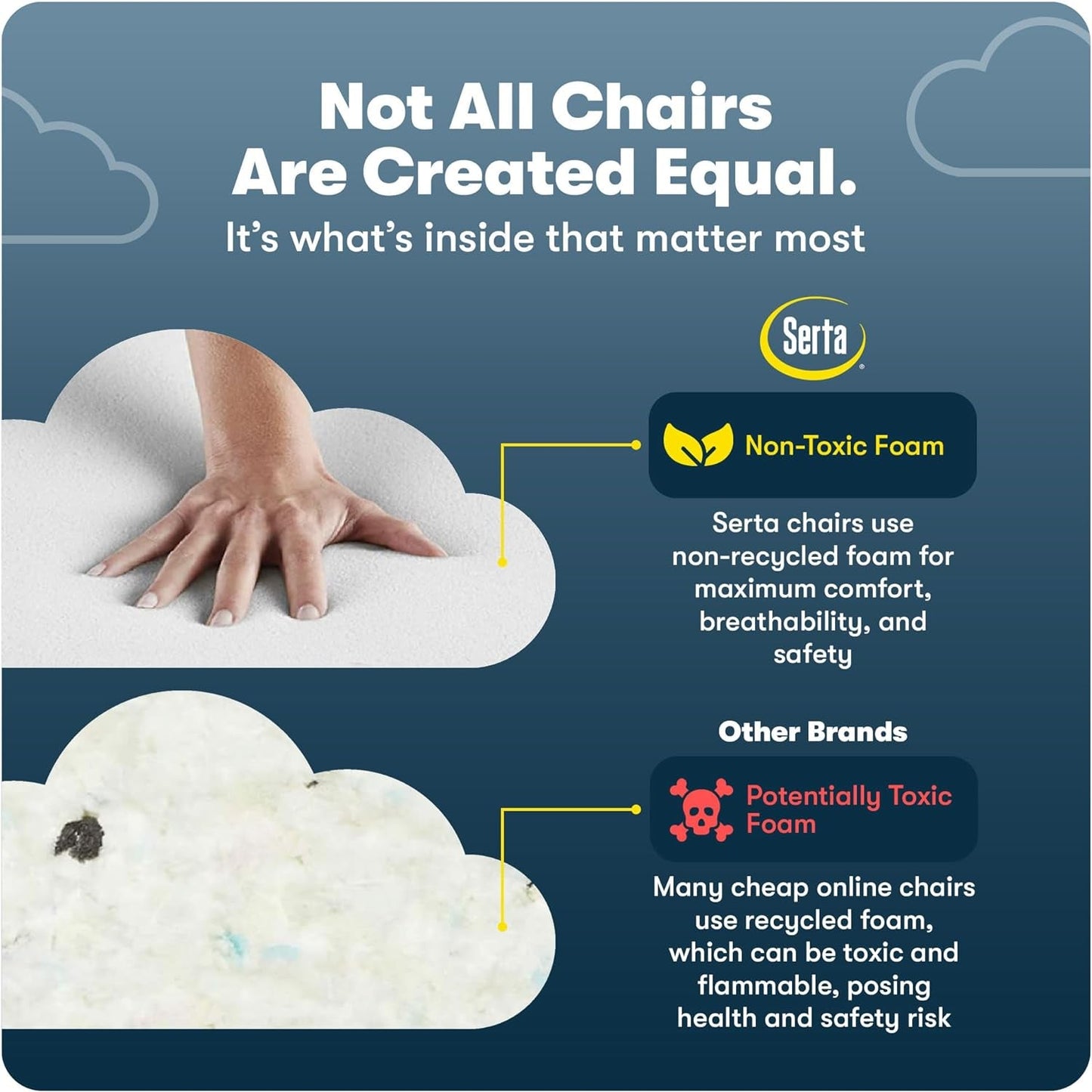 Ergonomic Executive Office Chair Motion Technology Adjustable Mid Back Design with Lumbar Support, Gray Bonded Leather-4