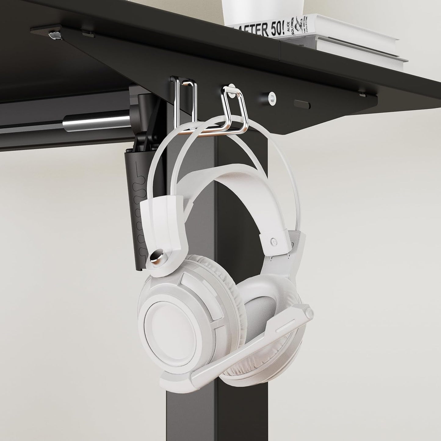 Electric Standing Desk Adjustable Height, Stand up Home Office Desk, 40X24 Inches Sit Stand Desk with Memory Preset, Black-4