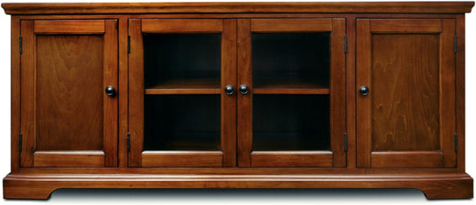 87360 TV Stand with Enclosed Storage for 65" Tv'S, Westwood Brown Cherry-1