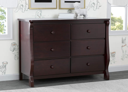 Universal 6 Drawer Dresser, Espresso-1