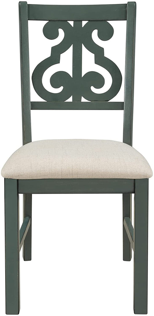 5-Piece round Kitchen Table Set-1