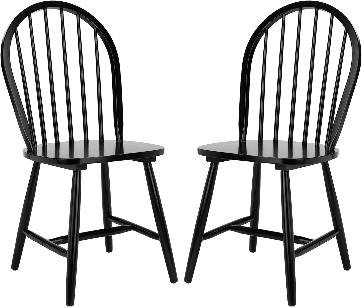 Home Camden 18-Inch Farmhouse Black Spindle Back-0