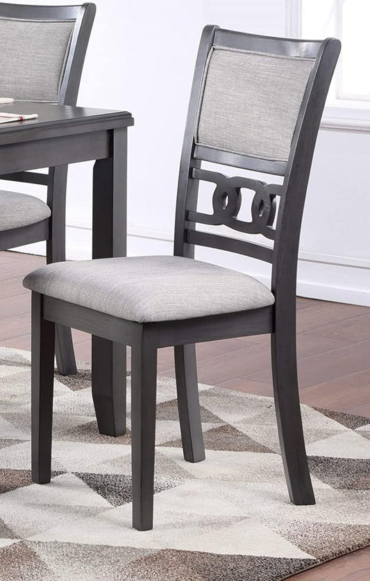 Gia Dining Chairs, Set of 2, Gray-1