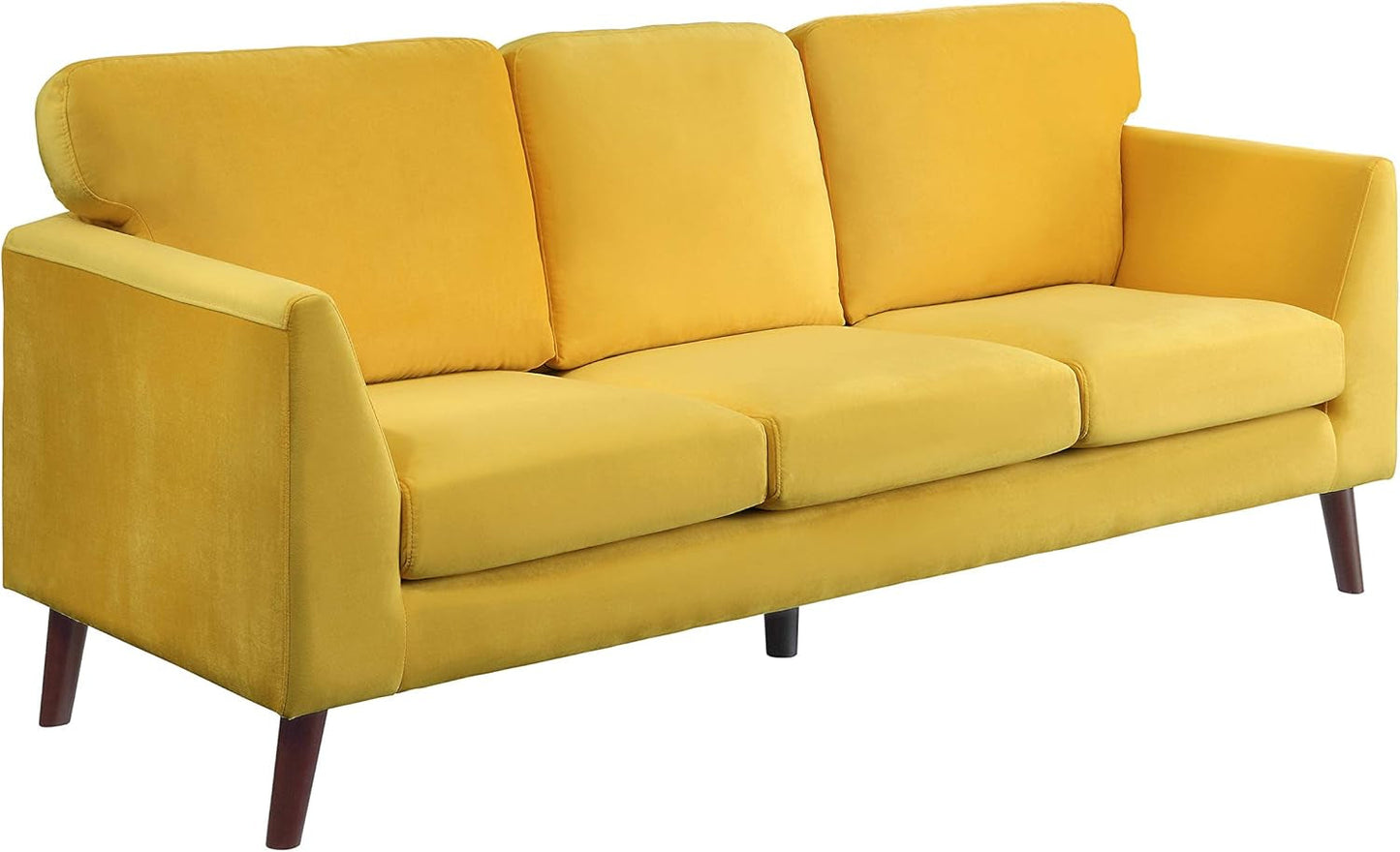 Escandon 2-Piece Living Room Set, Yellow-4