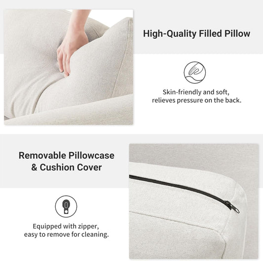 Modern Green Loveseat for Small Spaces-1