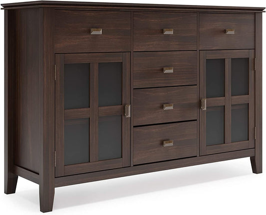 Artisan Chestnut Brown Contemporary Sideboard-1