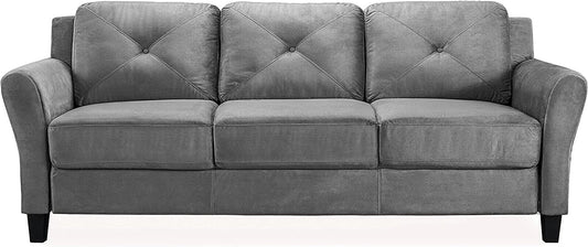 Harrington Sofa in Grey, Dark Grey-1