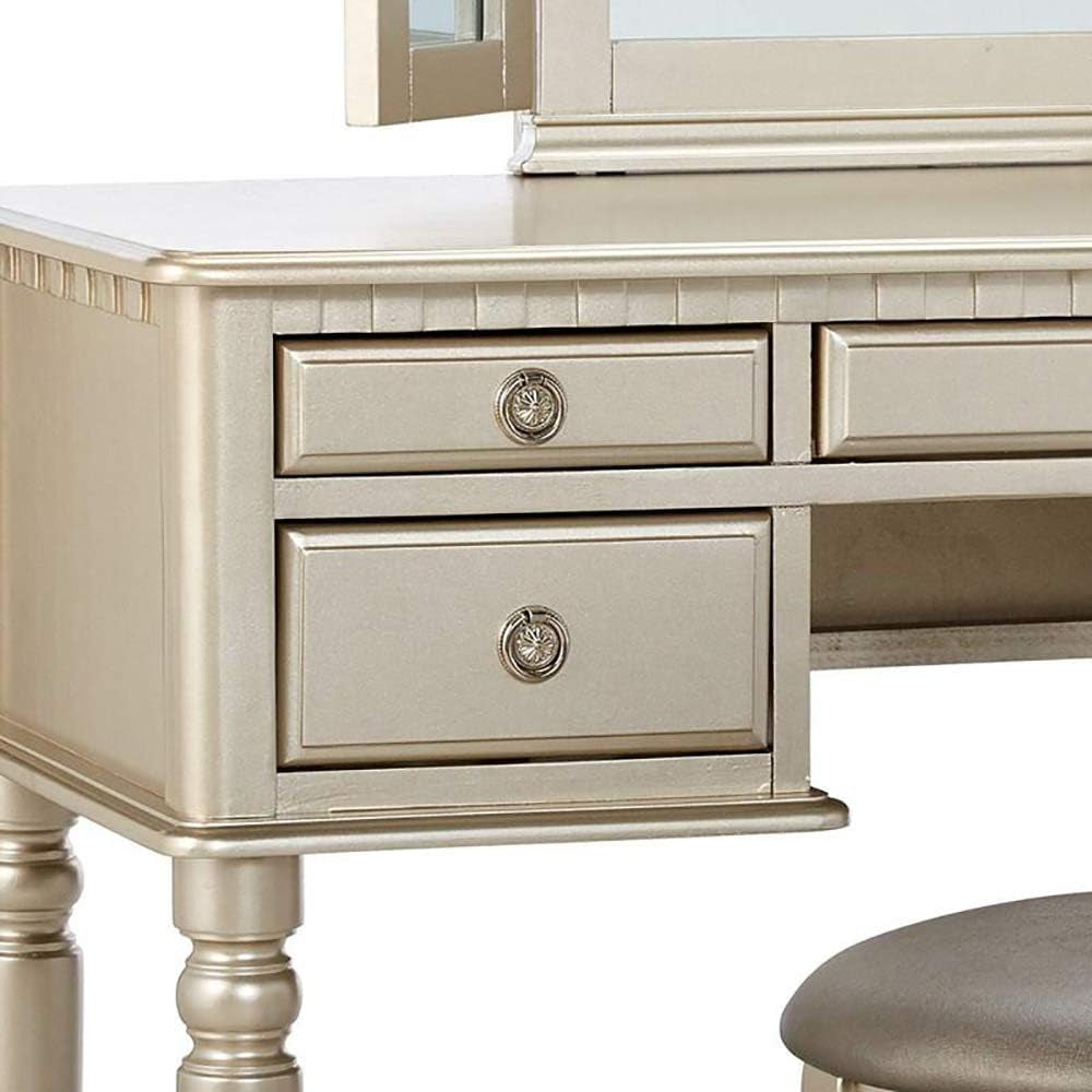Silver St. Croix Collection Vanity Set-1