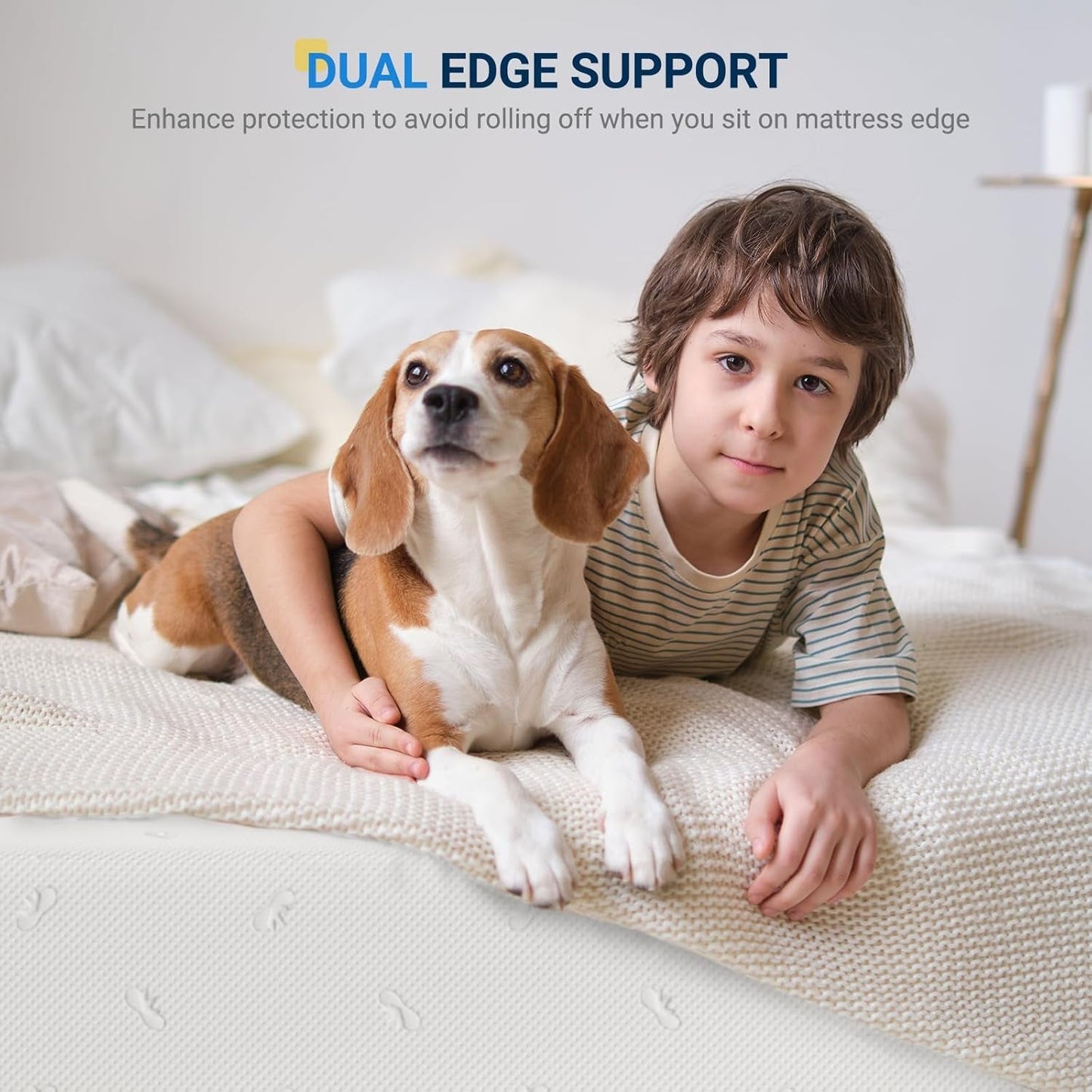 Twin Memory Foam Mattress  Medium-Firm, 8", CertiPUR-US Certified-4