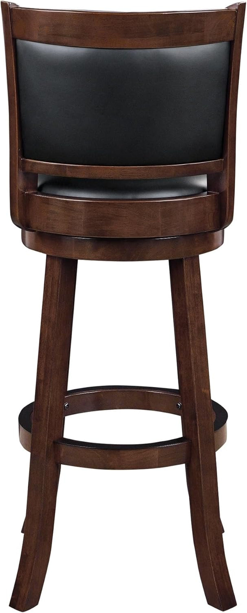 Augusta Swivel Extra Tall Bar Stool - Cappuccino-3