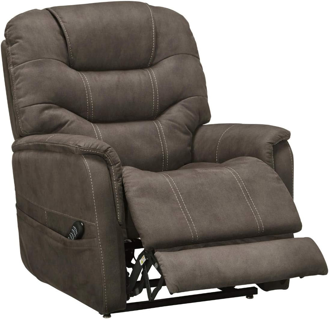 Ballister Contemporary Power Lift Recliner, Brown-3
