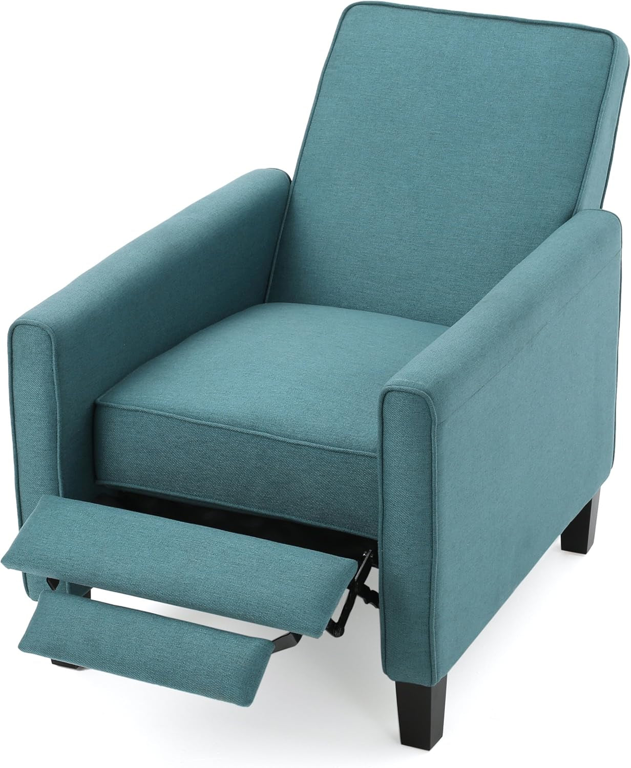 Christopher Knight Home Darvis Fabric Recliner Club Chair, Dark Teal 26.75D X 34W X 36.25H In-3