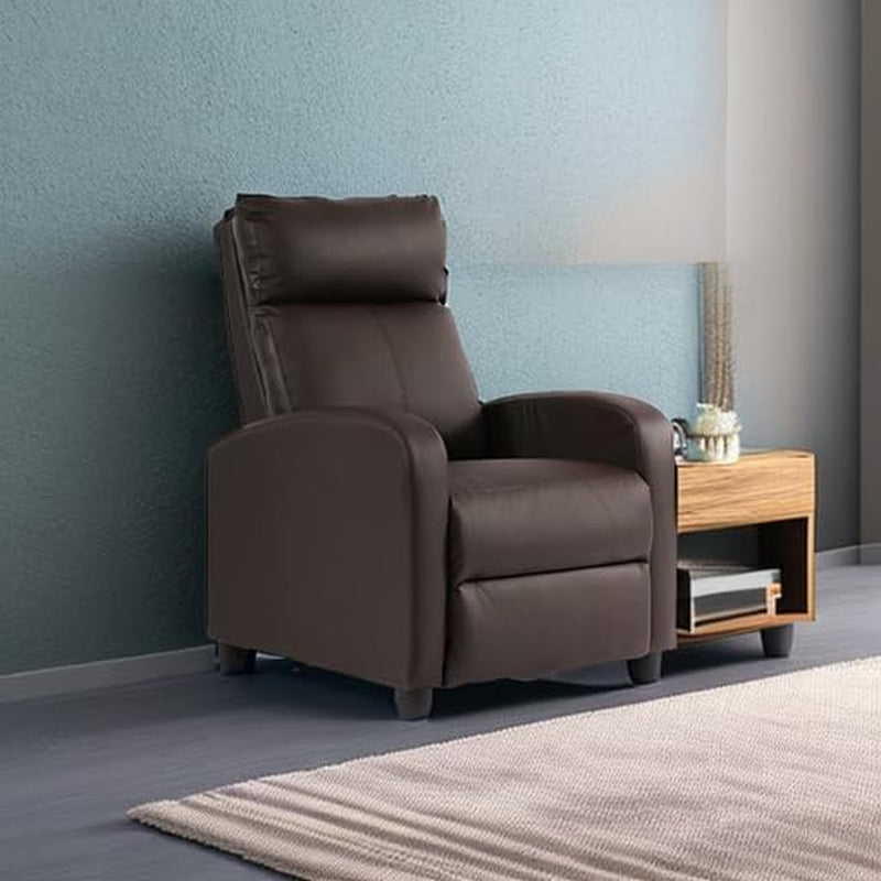 Recliner Chair for Living Room Recliner Sofa Wingback Chair Home Theater Seating Single Sofa Arm Chair Accent Chair Modern Reclining Chair Easy Lounge-0