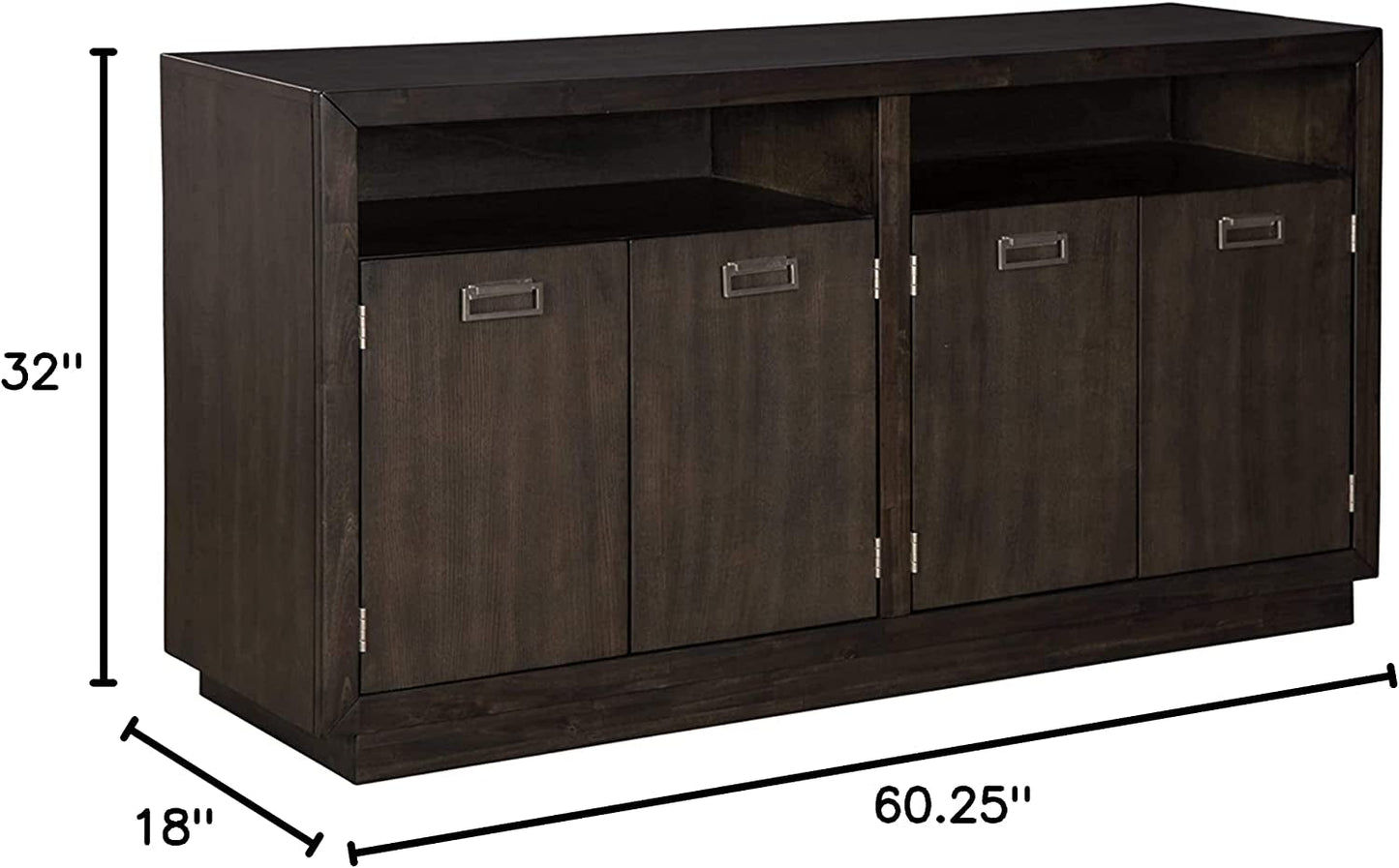 Hyndell 60.13″ Contemporary -Dining Room Buffet or Server-1