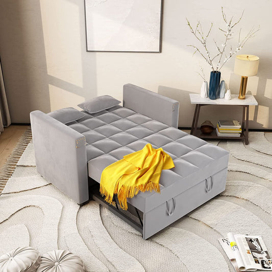 Multi-Functional Sofa Bed with Hidden Table-0
