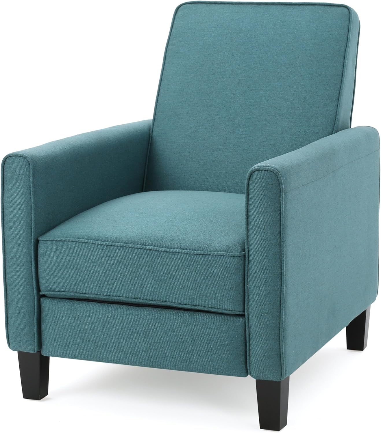 Christopher Knight Home Darvis Fabric Recliner Club Chair, Dark Teal 26.75D X 34W X 36.25H In-0