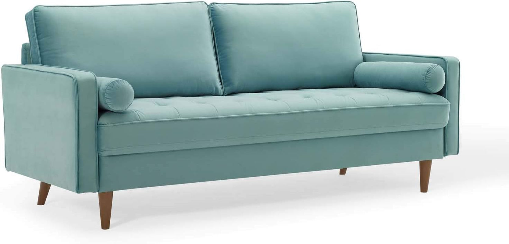 EEI-3764-MIN Valour Performance Velvet Sofa, Mint-2