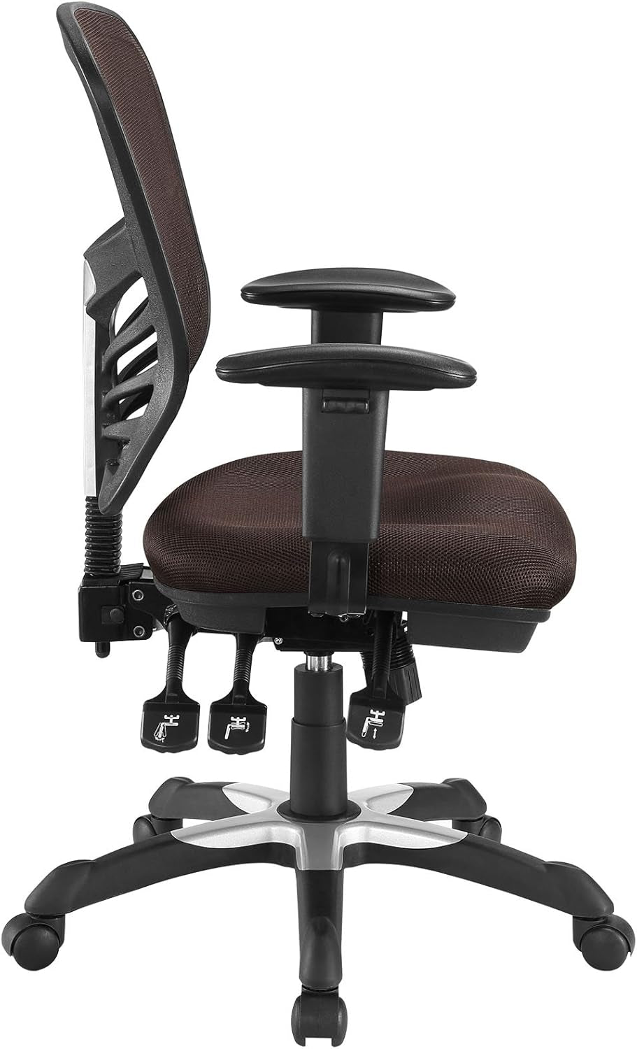 Articulate Ergonomic Mesh Office Chair in Brown-3