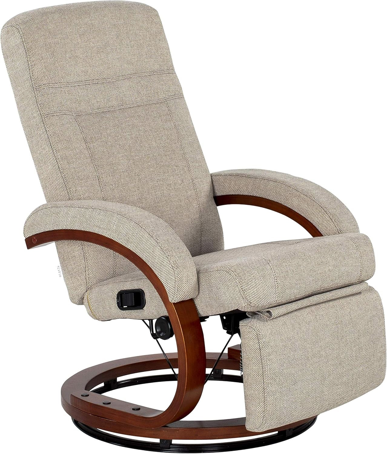 RV Euro Recliner with Footrest - Vinyl, Norlina-0